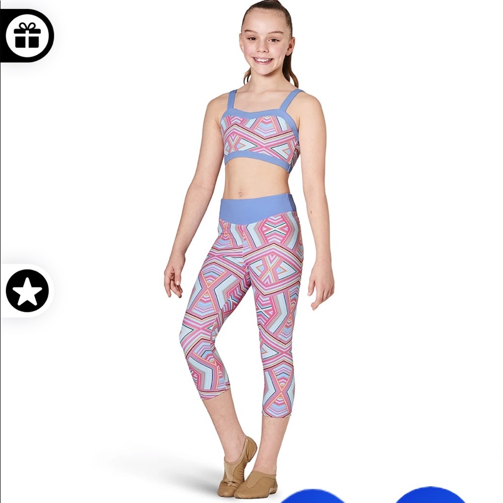Girl’s Kaia by Bloch Dance Halter Top - Picture 2 of 12